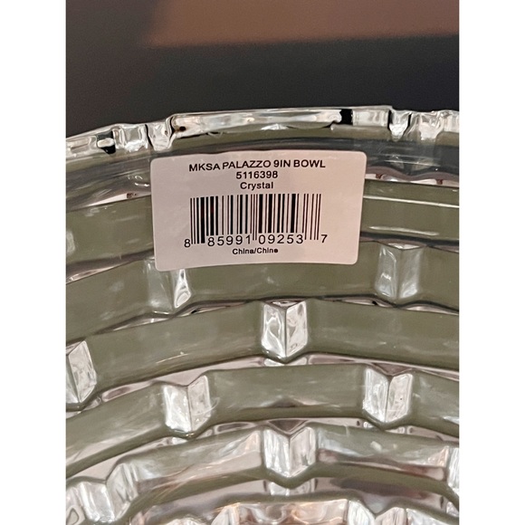 MIKASA 9” Palazzo Crystal Bowl - Picture 5 of 9